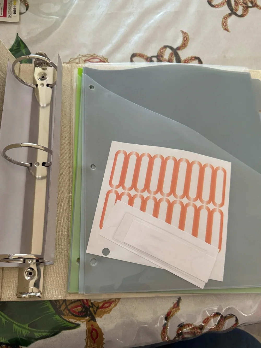 3-Ring Binder - Cream 2